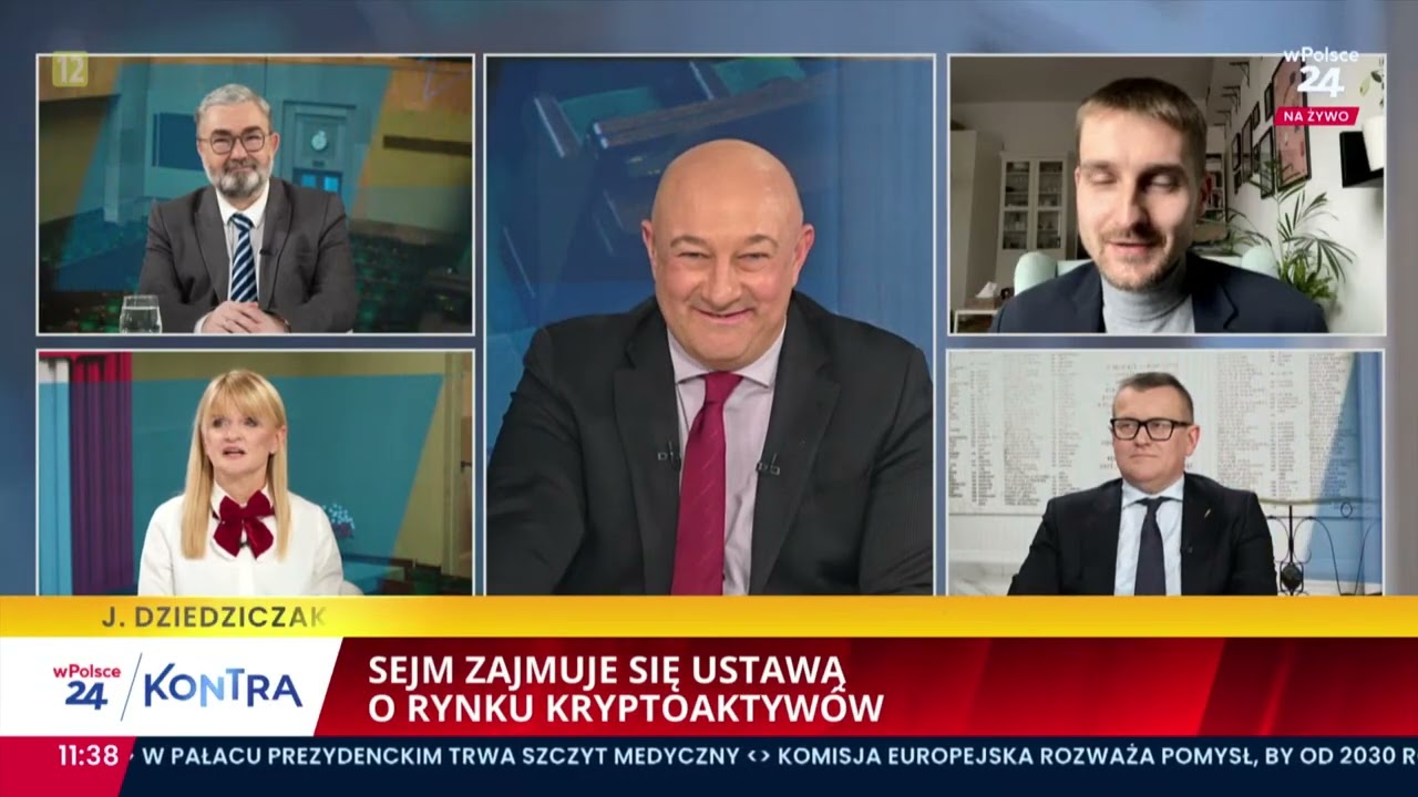 Sejm zajmuje się ustawą o rynku kryptowalut. Kontra