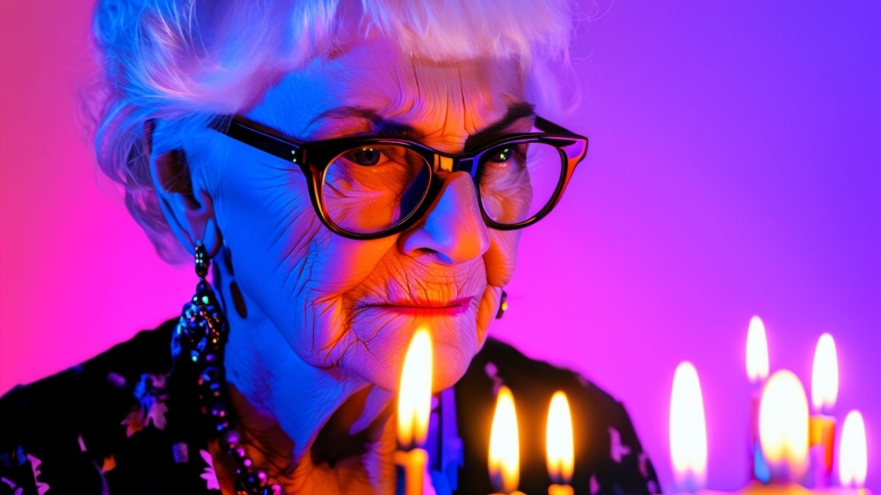 Happy Birthday To You Old Lady