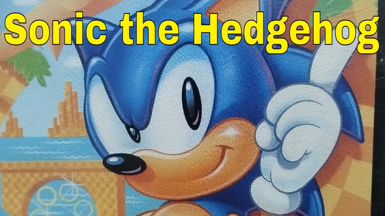 SONIC THE HEDGEHOG (MEGA DRIVE / GENESIS CARTRIDGE) | Unboxing