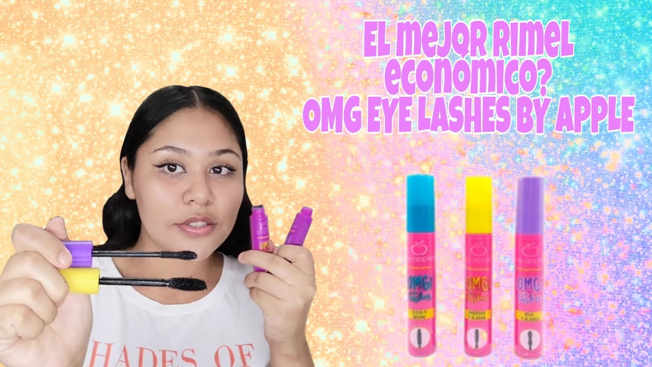 EL MEJOR RIMEL ECONÓMICO? PONIENDO A PRUEBA OMG EYE LASHES BY APPLE
