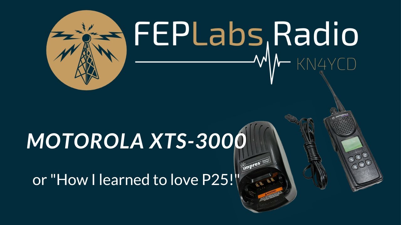 Программирование P25 - Motorola XTS-3000. Используйте с Pi-Star!