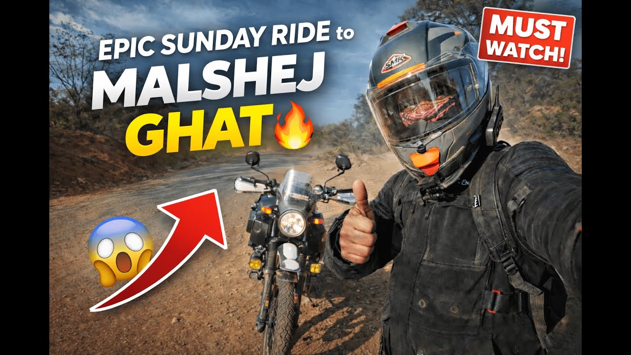 RE Himalayan vs Malshej Ghat | Epic Sunday Ride from Mumbai