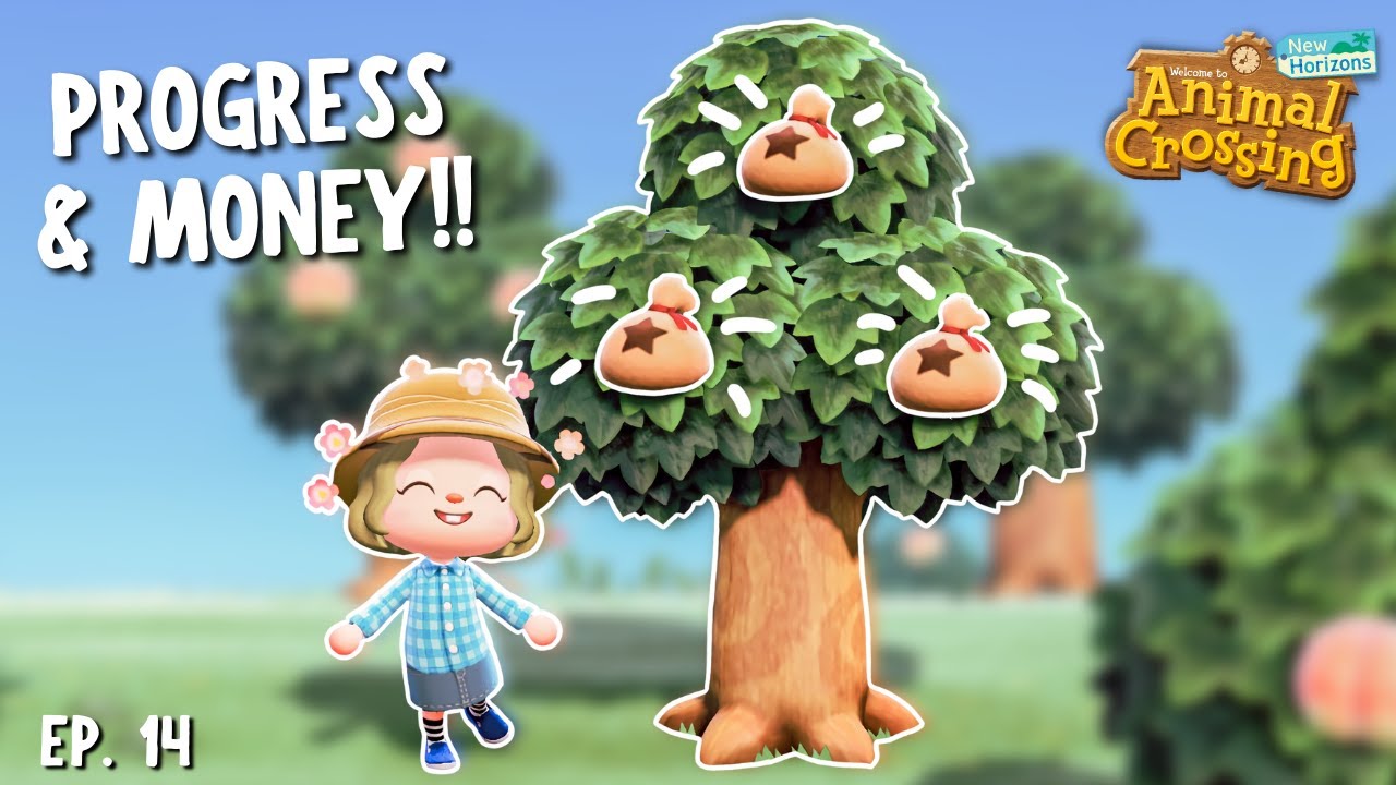 New Buildings, Turnips & Money Trees? WOWIE! 🌴 Let's Play ACNH #014