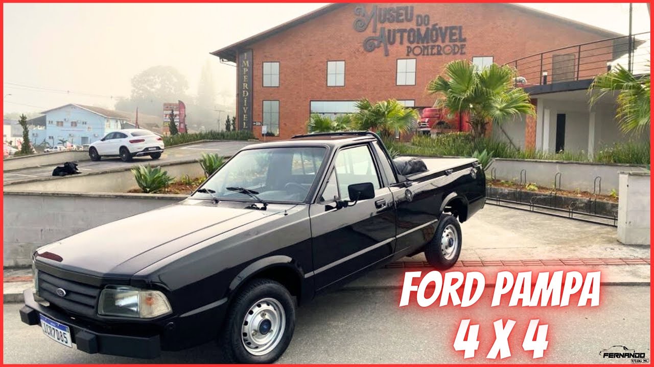 A VENDA - FORD PAMPA 4X4 ANO 1994 ETANOL, MUITO NOVA *COMPLETA 😱AR CONDICIONADO, BANCOS EM COURO*