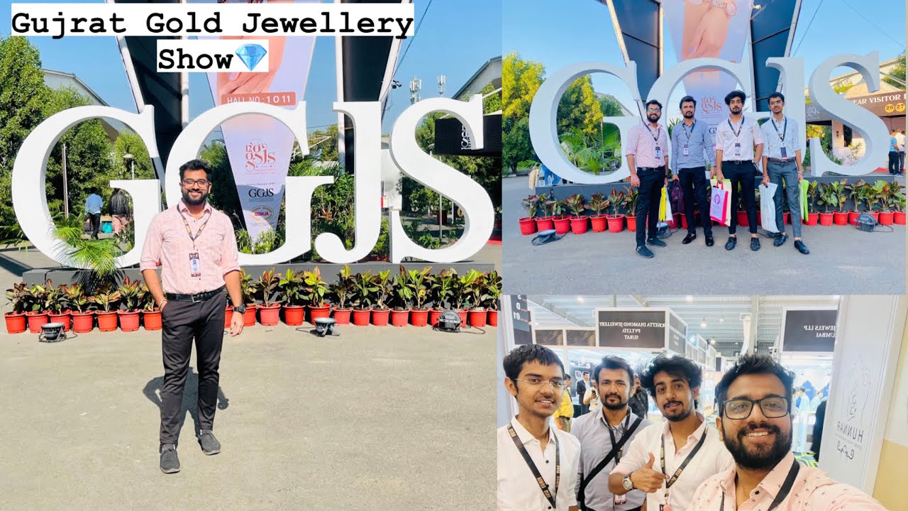 Visiting For first time GGJS Exibhition💎(gujrat gold jewllery show)||shekharsonyvlogs
