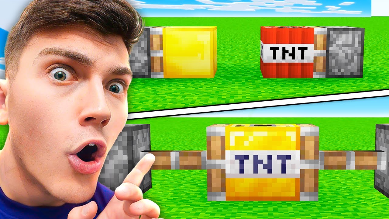 J'ai CRÉÉ des BLOCS ILLÉGAUX sur MINECRAFT