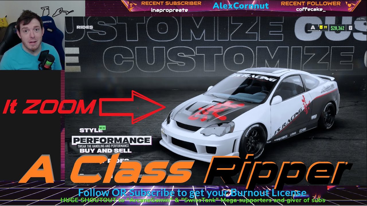 [A Class Build]  Acura RSX-S (2004) - Need for Speed Unbound