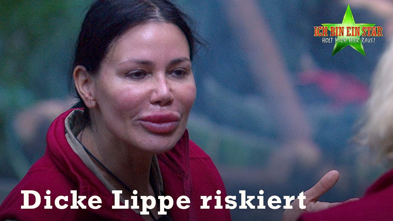 Djamila amüsiert sich über ihre letzte Hyaluron-Behandlung 👄😁 #IBES #RTL | #3 | Dschungelcamp 2023