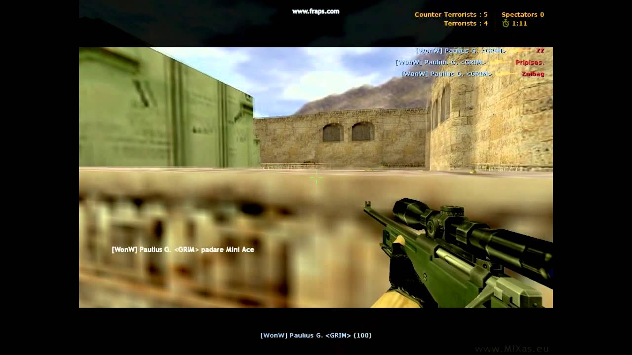Counter Strike 1.6: WELCOME TO THE GAME [GRIM Gameplay HD]