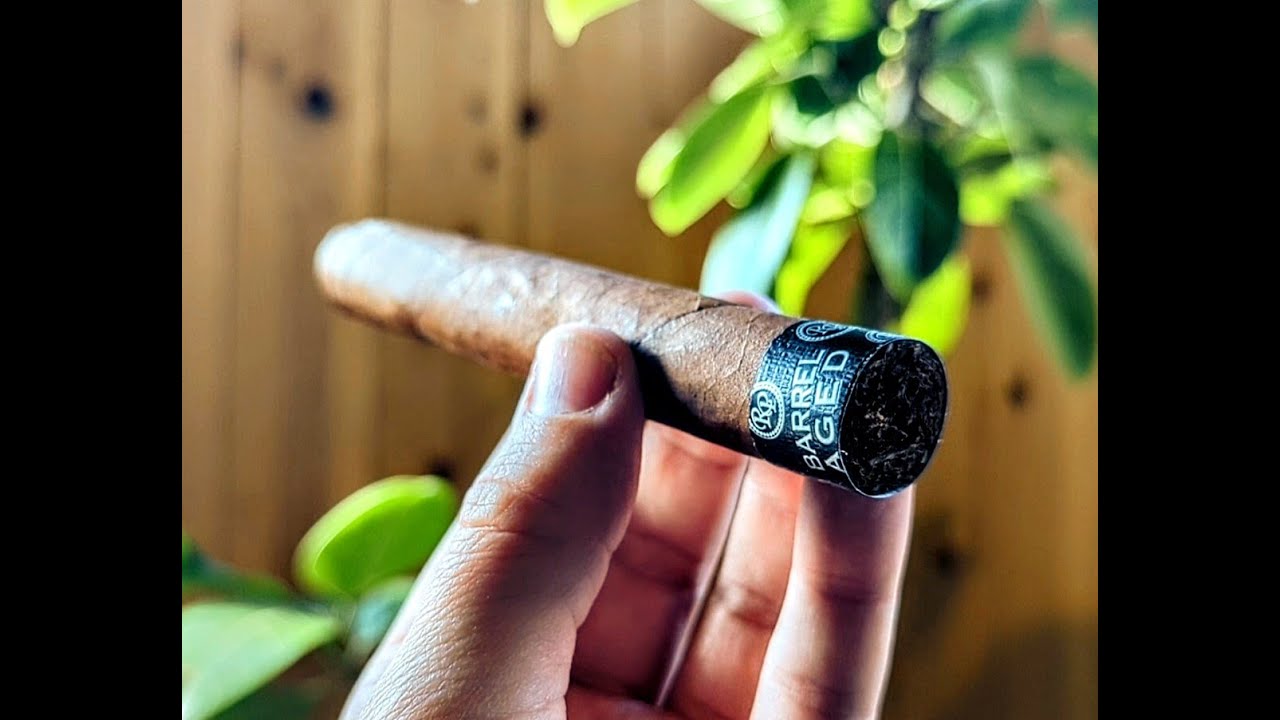 Rocky Patel "The Edge Barrel-Aged Black" Cigar Review: Double Cask Strength Stogie!