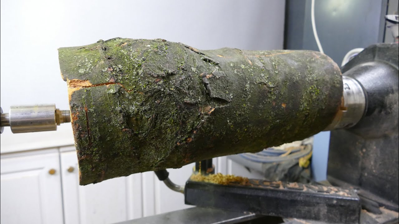Woodturning - The Green And Mean Log!