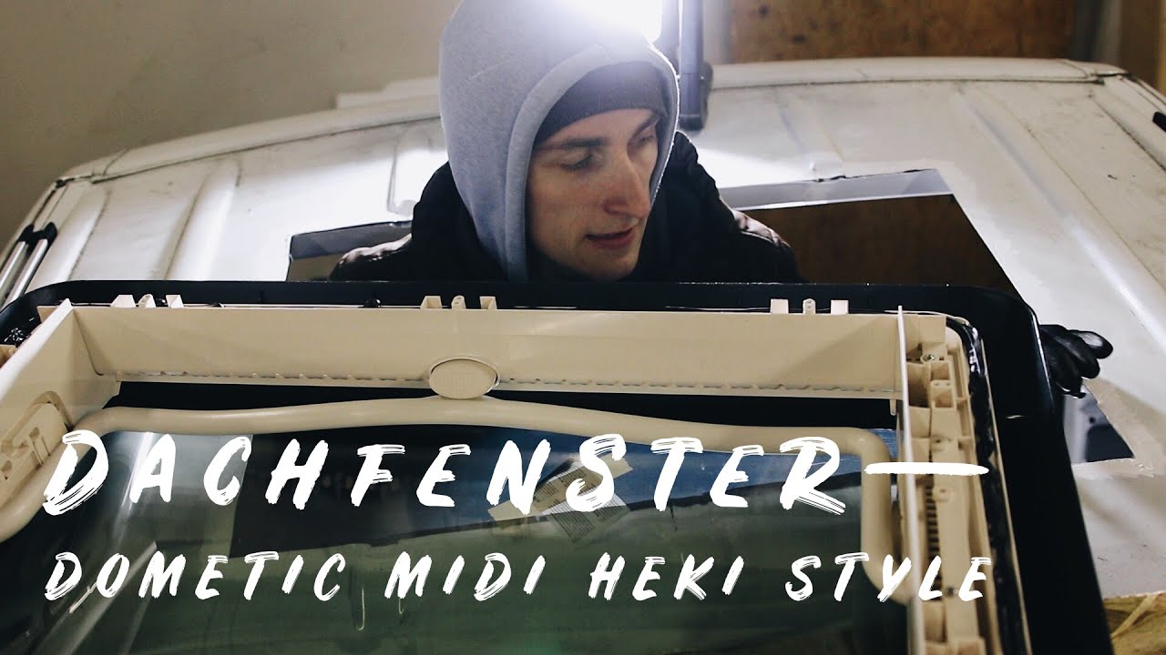 Dometic Midi Heki Style Dachfenster im Mercedes Benz Sprinter | Ausbau Sprinter Campervan 2.0