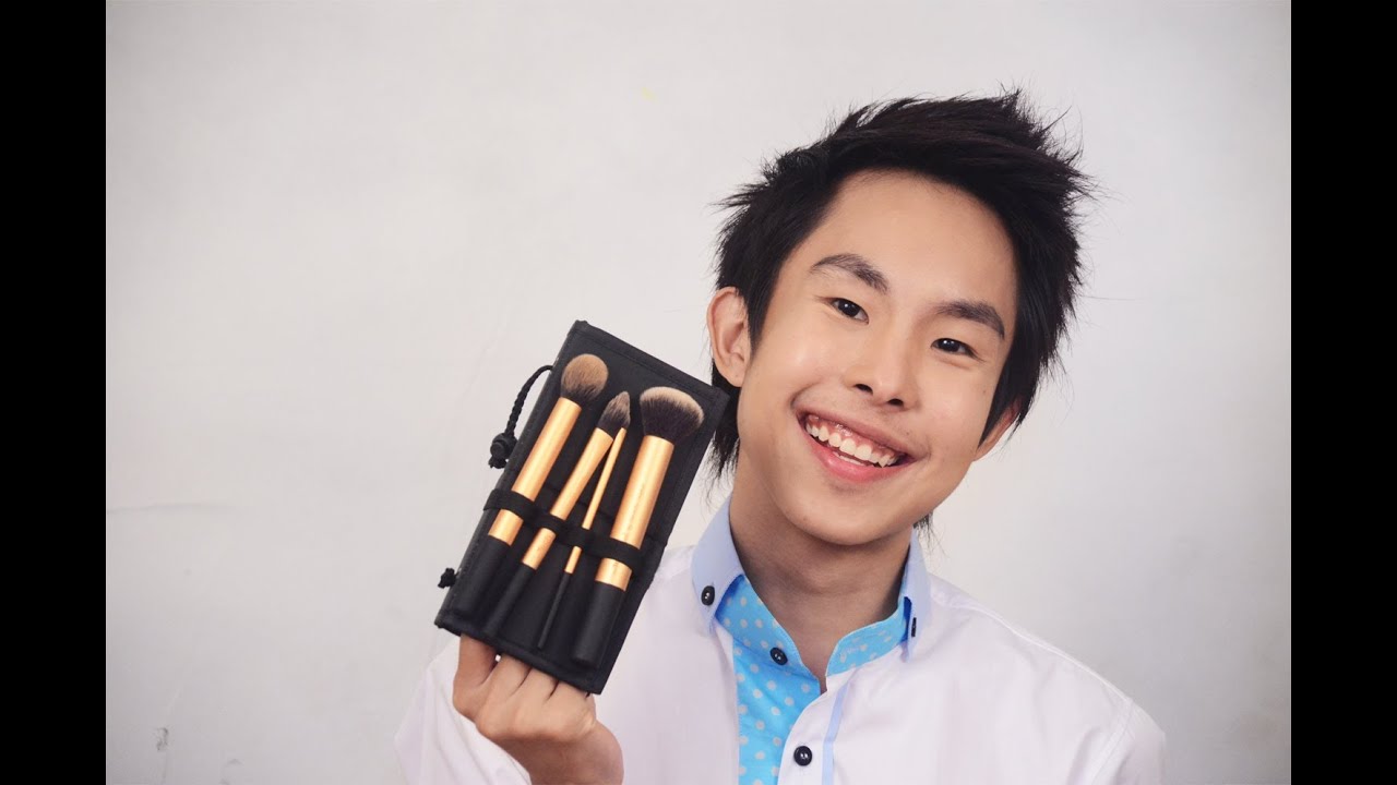 รีวิว+สาธิตใช้แปรง real techniques เซต core collection