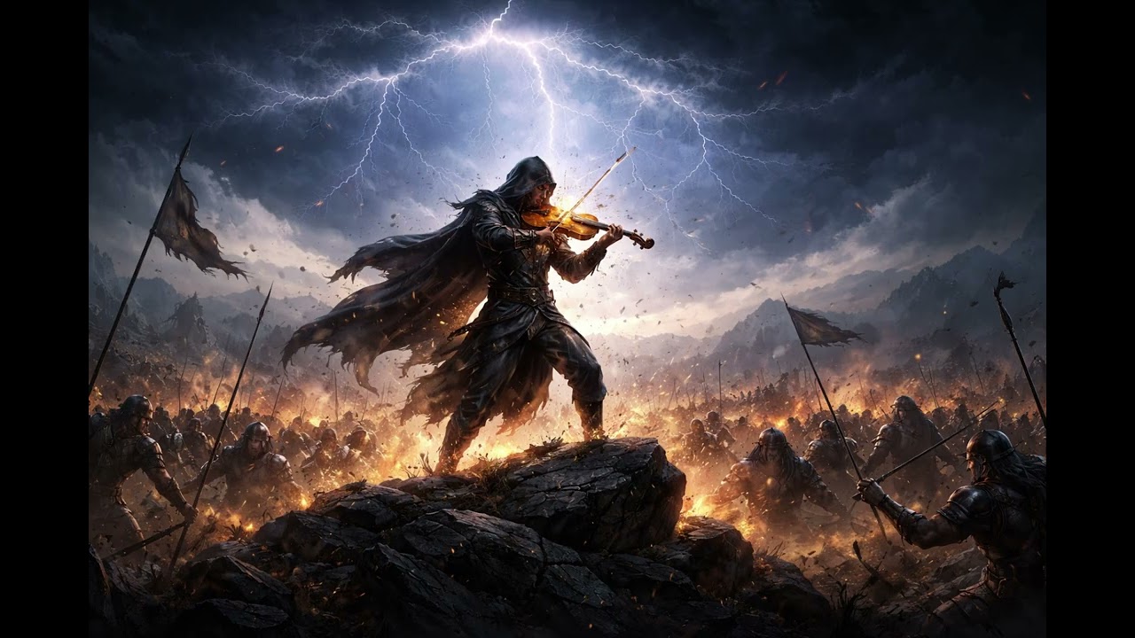 Epic Violin Battle – Thunder Over the Last Stand Part 1⚡ | Cinematic Orchestral Showdown