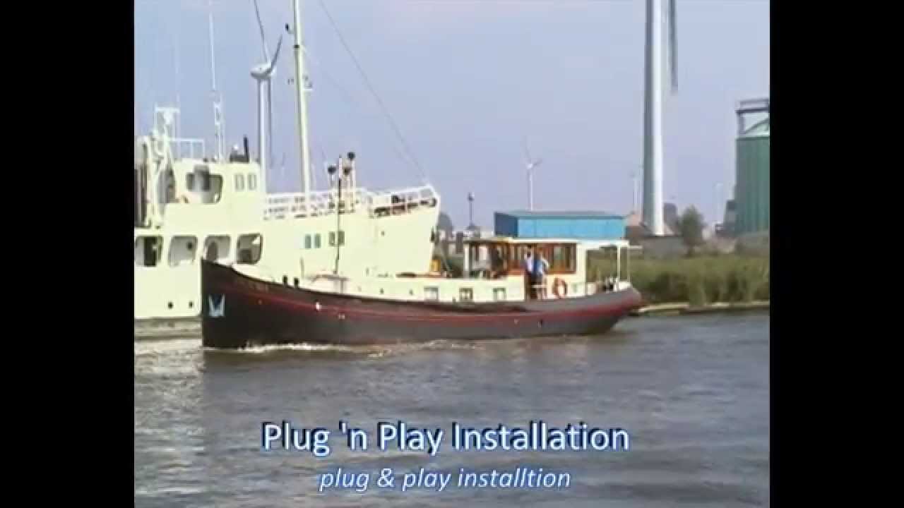 10 kW Fischer Panda electric drive system - as powerful as a 60 PS diesel engine!