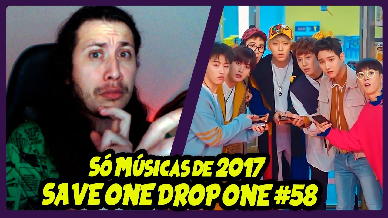S&oacute; KPOPS de 2017 | SAVE ONE DROP ONE KPOP #58  | REACT DO MORENO