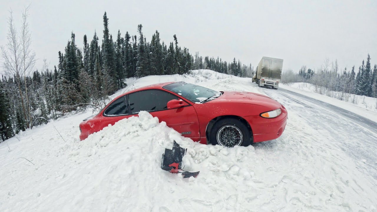 Should have gotten snow tires :/