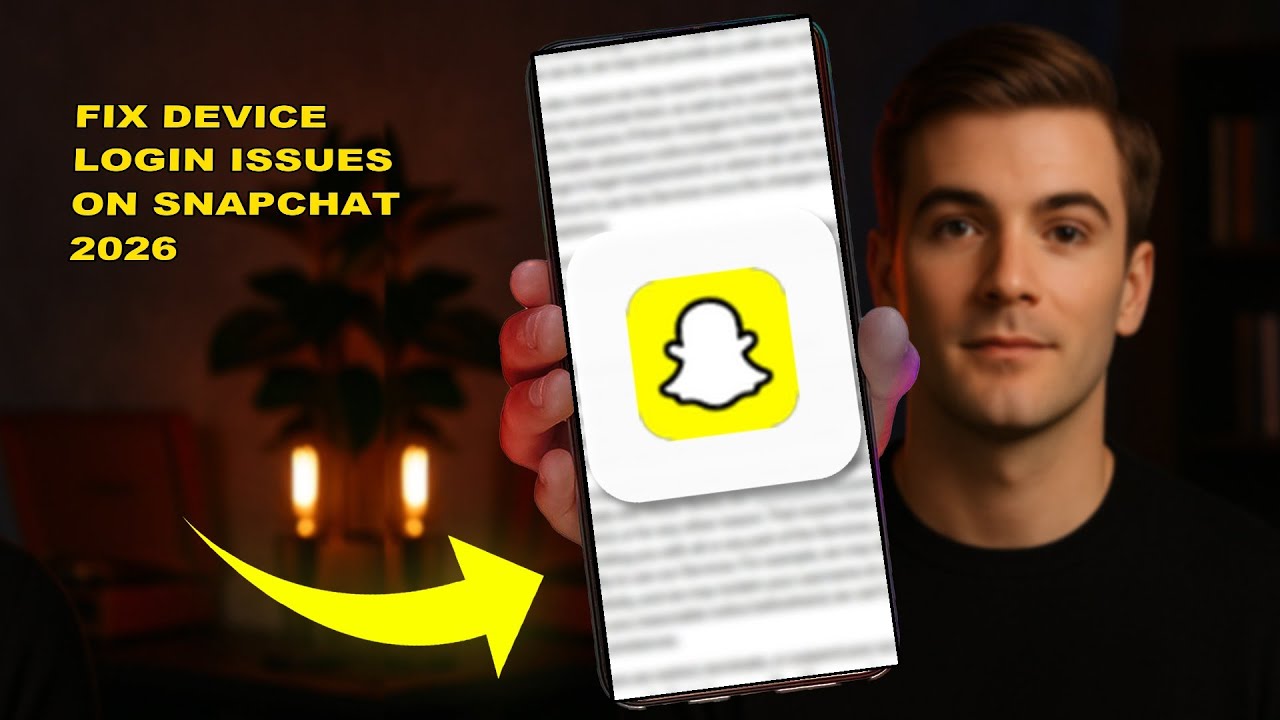How To Fix Device Login Issues On Snapchat 2026 (FULL TUTORIAL)