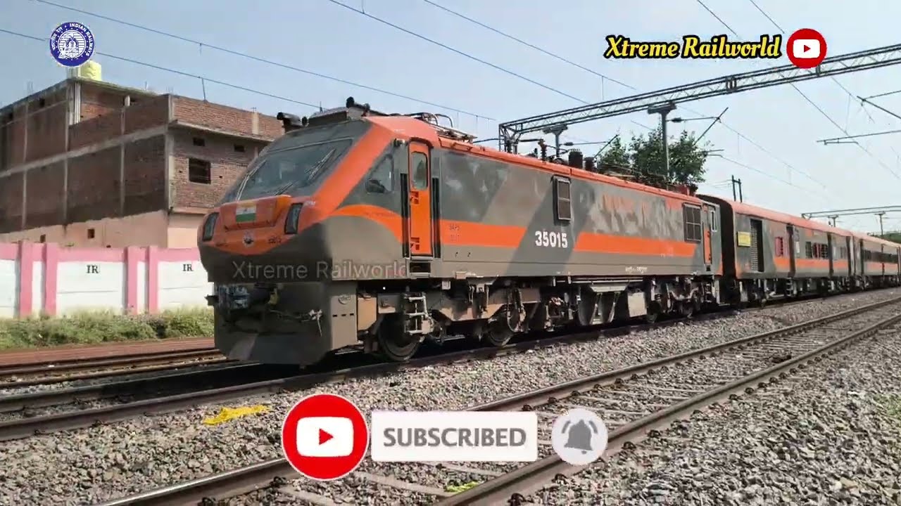 Jogbani Erode Amrit Bharat Express | 16602 Amrit Bharat | RPM WAP5 | Xtreme Railworld