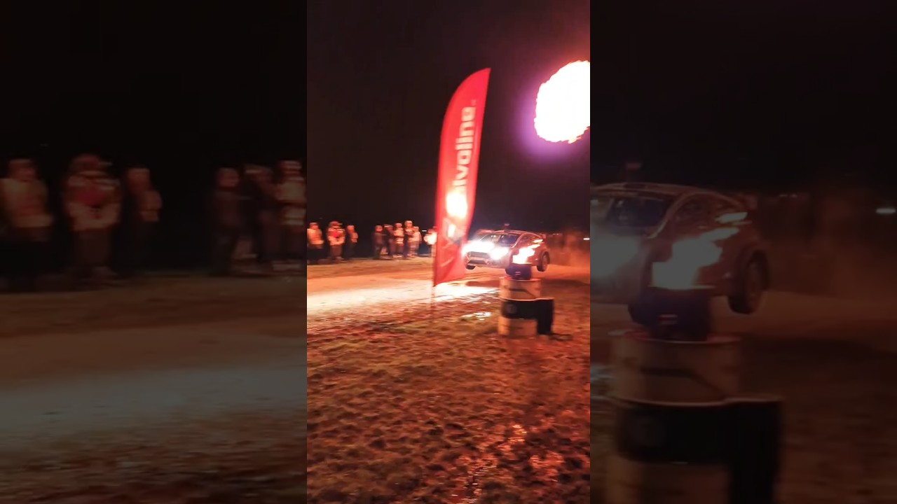 Car jump rally santa domenica