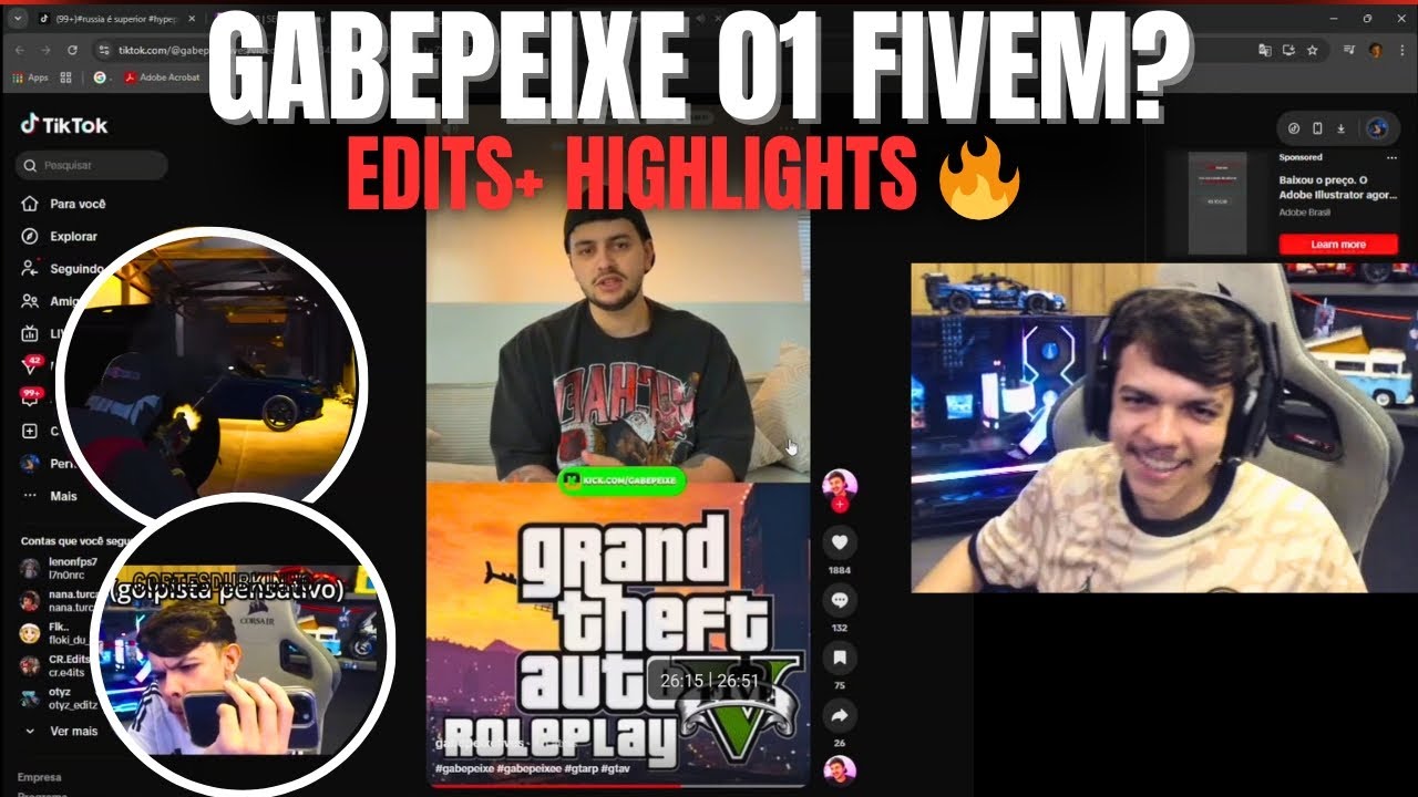 POLÊMICA DO GABEPEIXE | RUSSIA X TURQUIA | HIGHLIGHTS- BKINHO REACT 