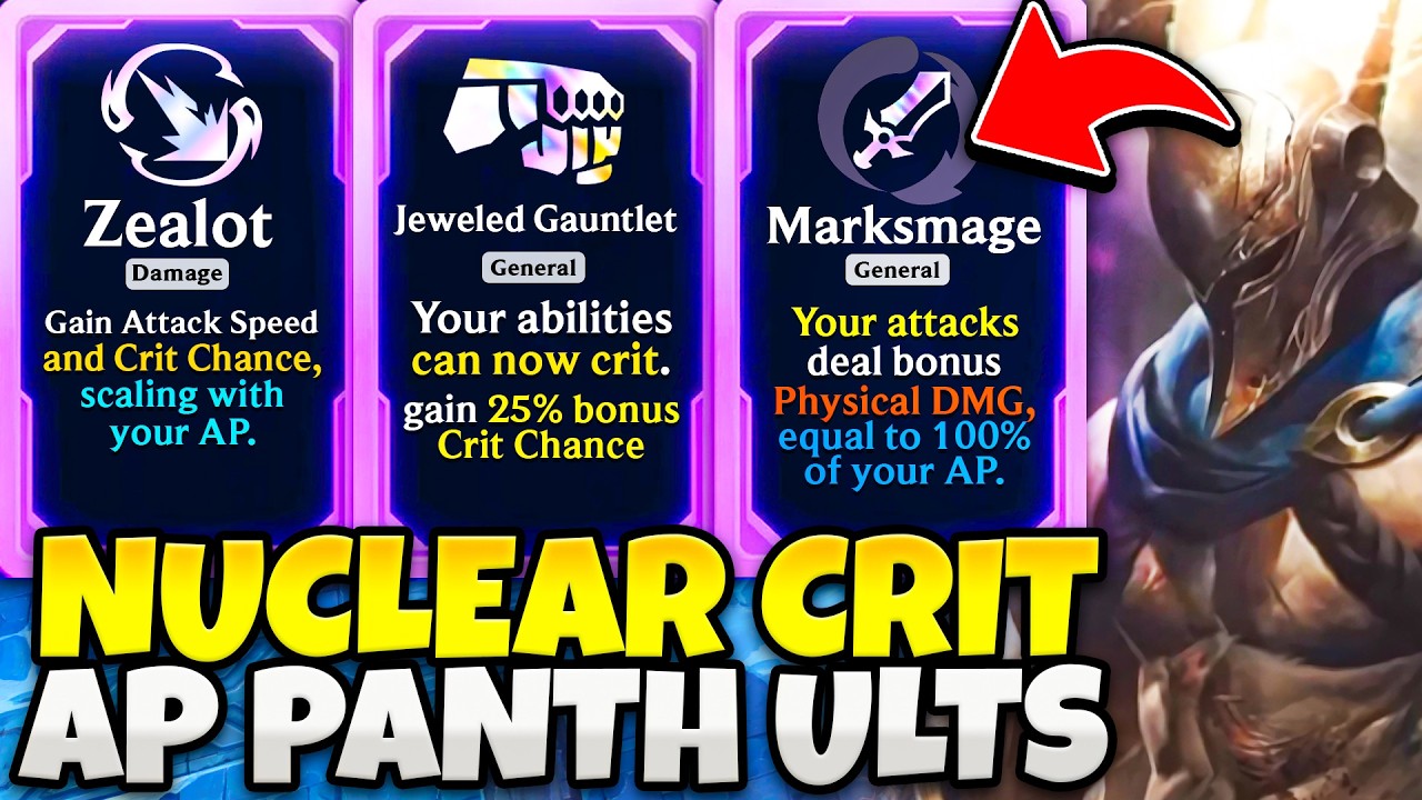 AP Pantheon High Roll: Marksmage + Jeweled Gauntlet CRIT ULT | ARAM Mayhem