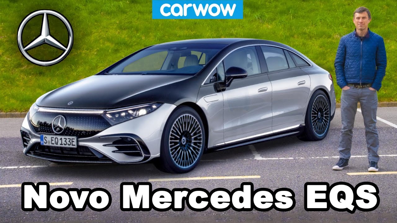 Novo Mercedes EQS ANÁLISE & teste 0-100 km/h - é tão rápido quanto um Tesla?