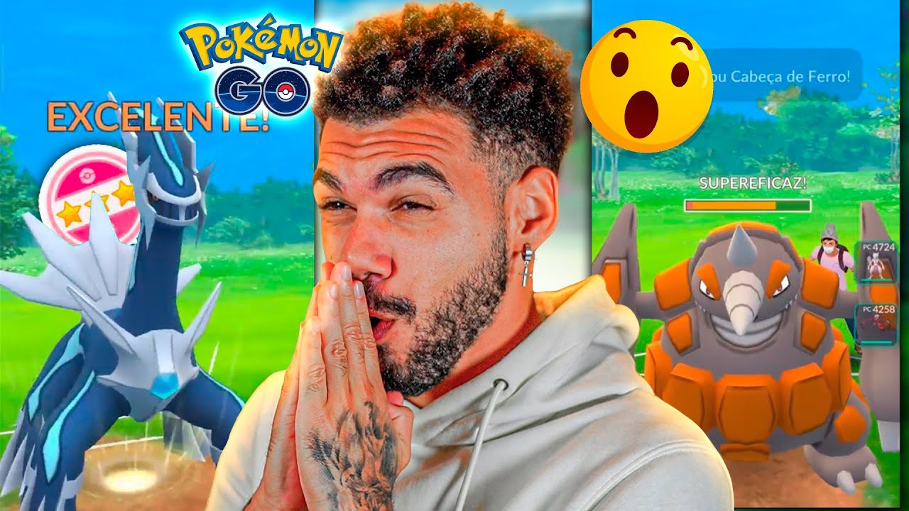 N&Atilde;O BRINQUE COM UM DIALGA 100% COM 4.500 CP - POKEMON GO | Cris |