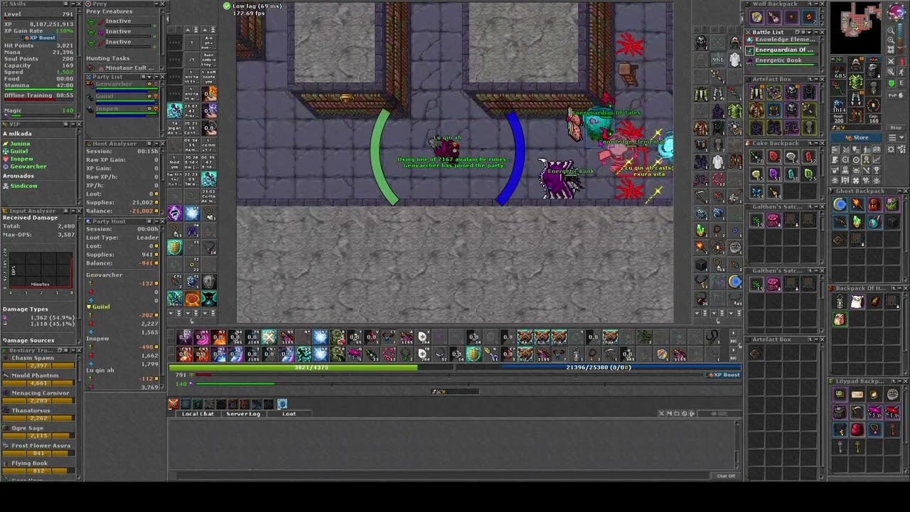 MS 700 - ENERGY library - 12kk/h RAW - Rapid Respawn