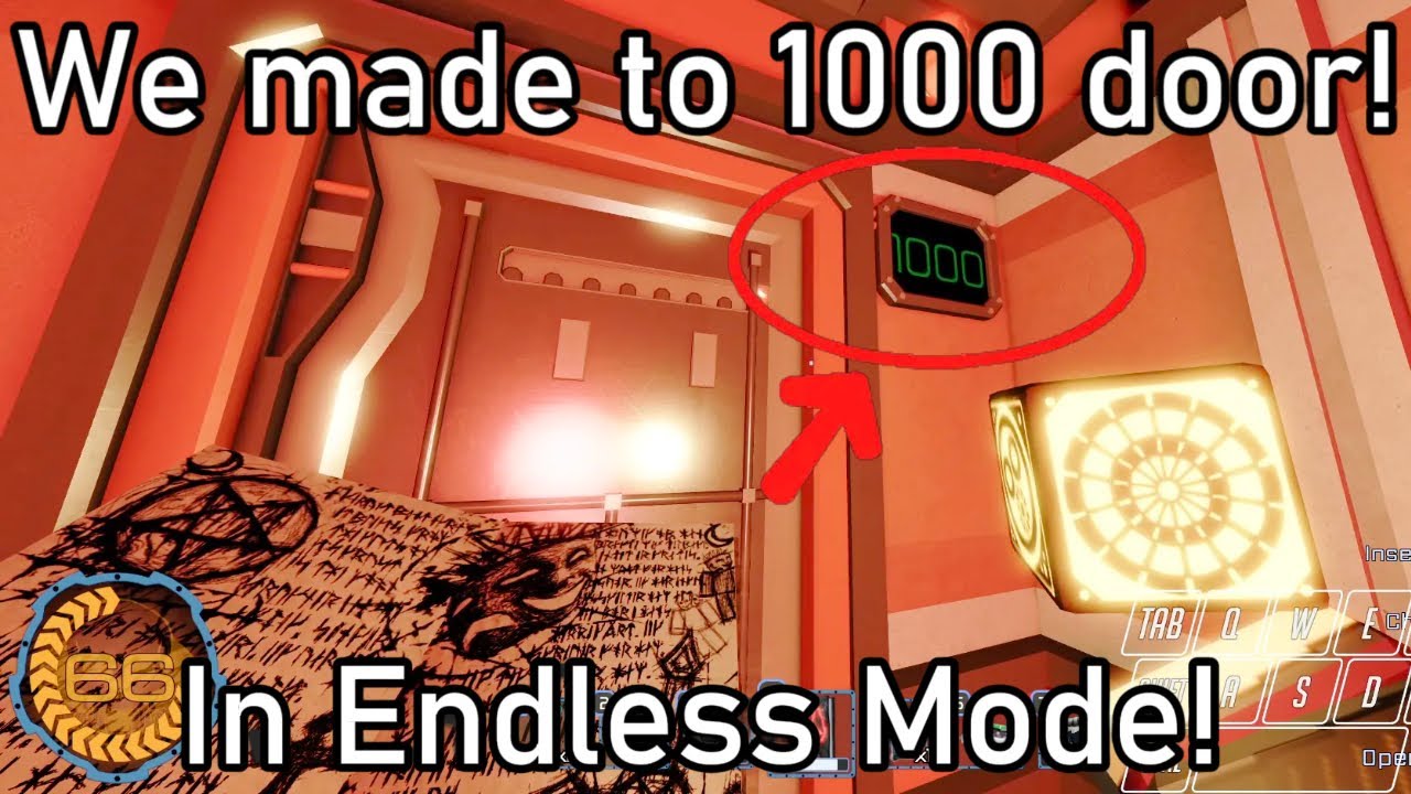 We made to 1000 DOOR in ENDLESS MODE in Pressure - Roblox Pressure