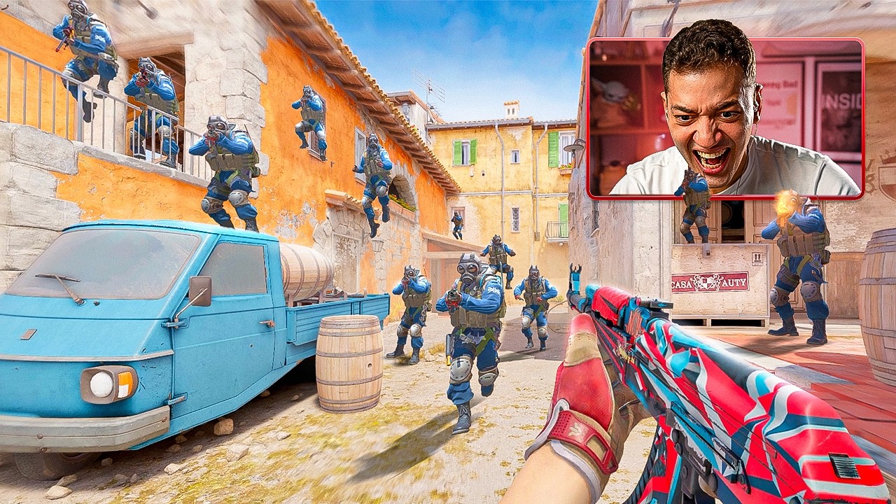 1 GLOBAL VS 12 BOTS NO MODO EXPERT NO CS 2 - A revanche