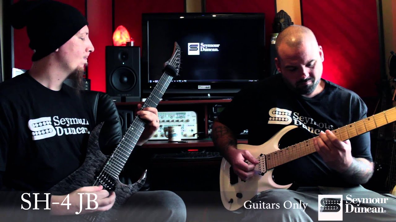 Seymour Duncan 7-String Bridge Pickup Comparison- Metal
