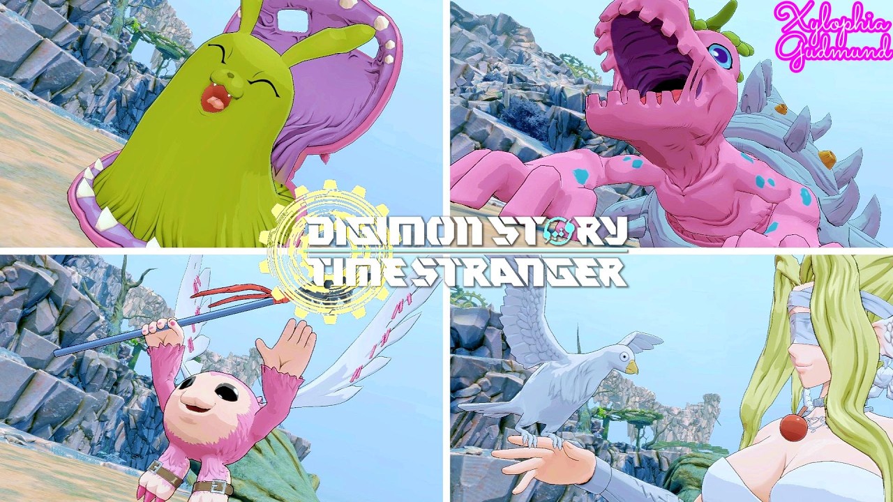 『Xylophia Gudmund』 Syakomon Shellmon Piximon to Venusmon Evolution Line