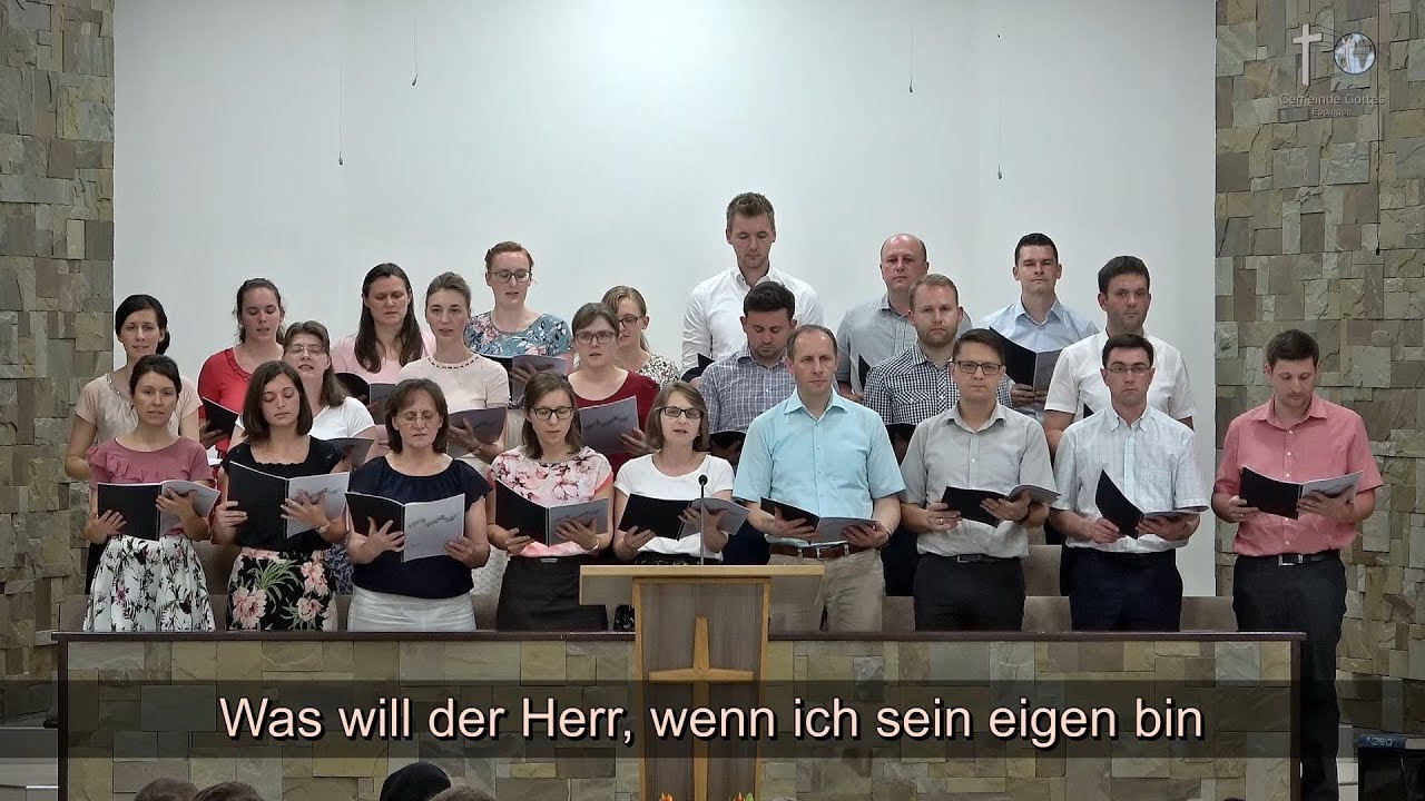 Was will der Herr, wenn ich sein eigen bin