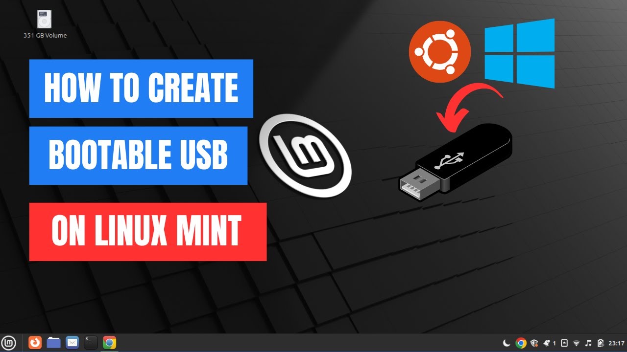 Как создать загрузочный USB-накопитель в Linux Mint | Один USB-накопитель для ВСЕХ ваших ISO-файлов