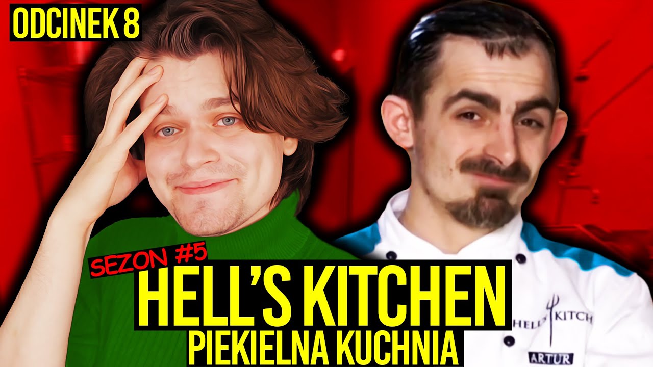 AWIĘC OGLĄDA PIĄTY SEZON HELL'S KITCHEN - 🔥 ÓSMY ODCINEK PIEKIELNEJ KUCHNI 🔥
