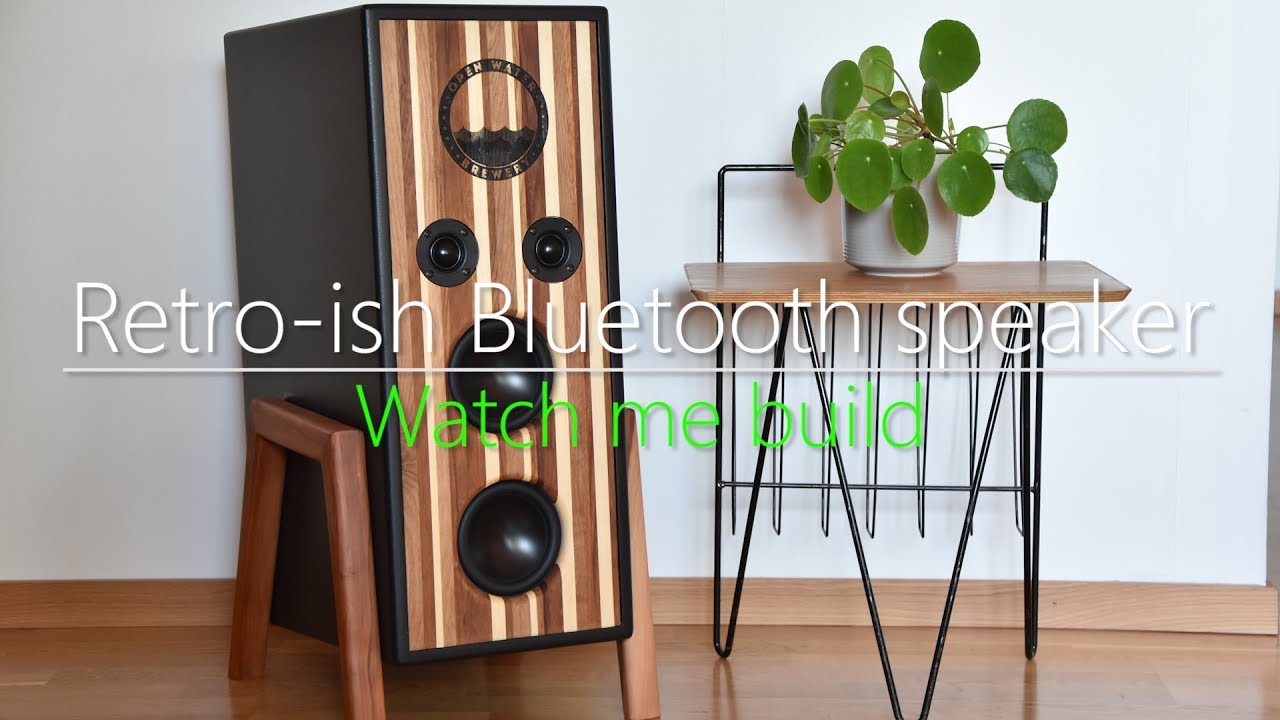 Retro Bluetooth speaker // Watch me build