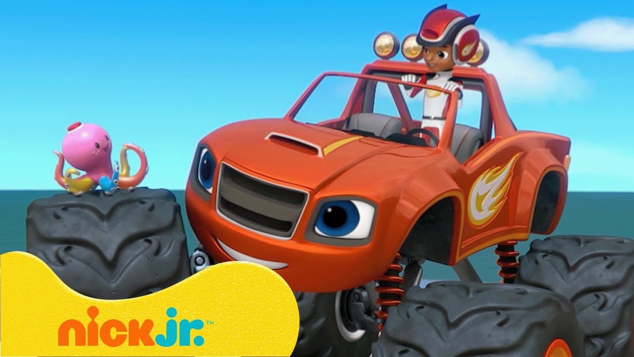 Blaze and the Monster Machines | Aventuras de Verão com Blaze! ☀️| Nick Jr. em Português