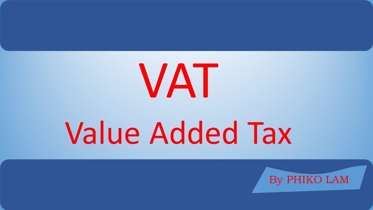 More on VAT