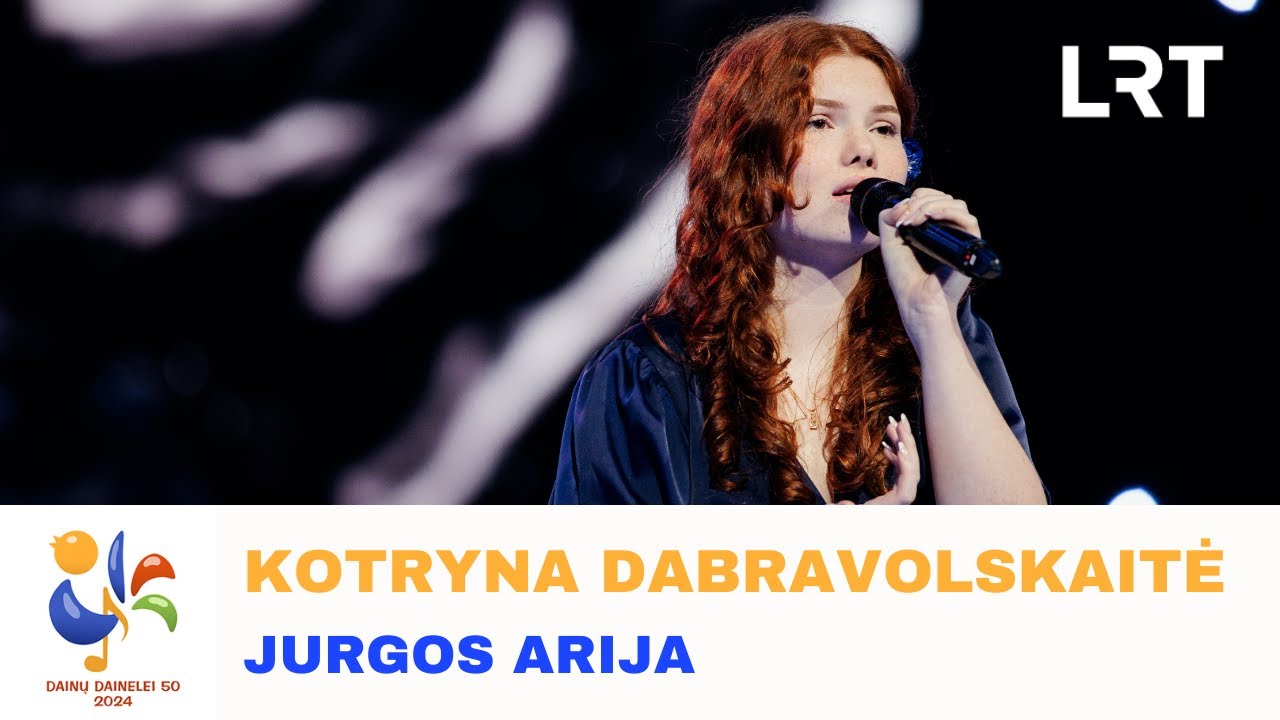 Kotryna Dabravolskaitė &ndash; &bdquo;Jurgos arija&ldquo; | &bdquo;Dainų dainelė 2024