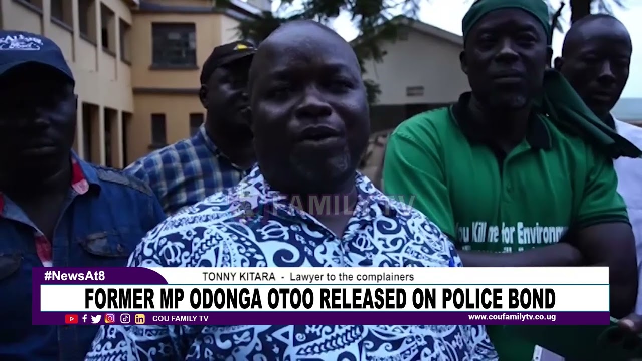 Former Mp Odonga Otoo Released On Police Bond.