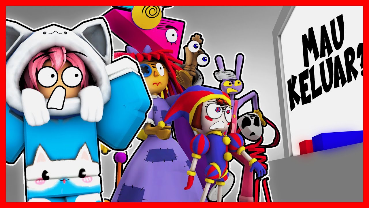 REACTION VIDEO TERBARU THE AMAZING DIGITAL CIRCUS !! APAKAH MEREKA KELUAR ?? Roblox