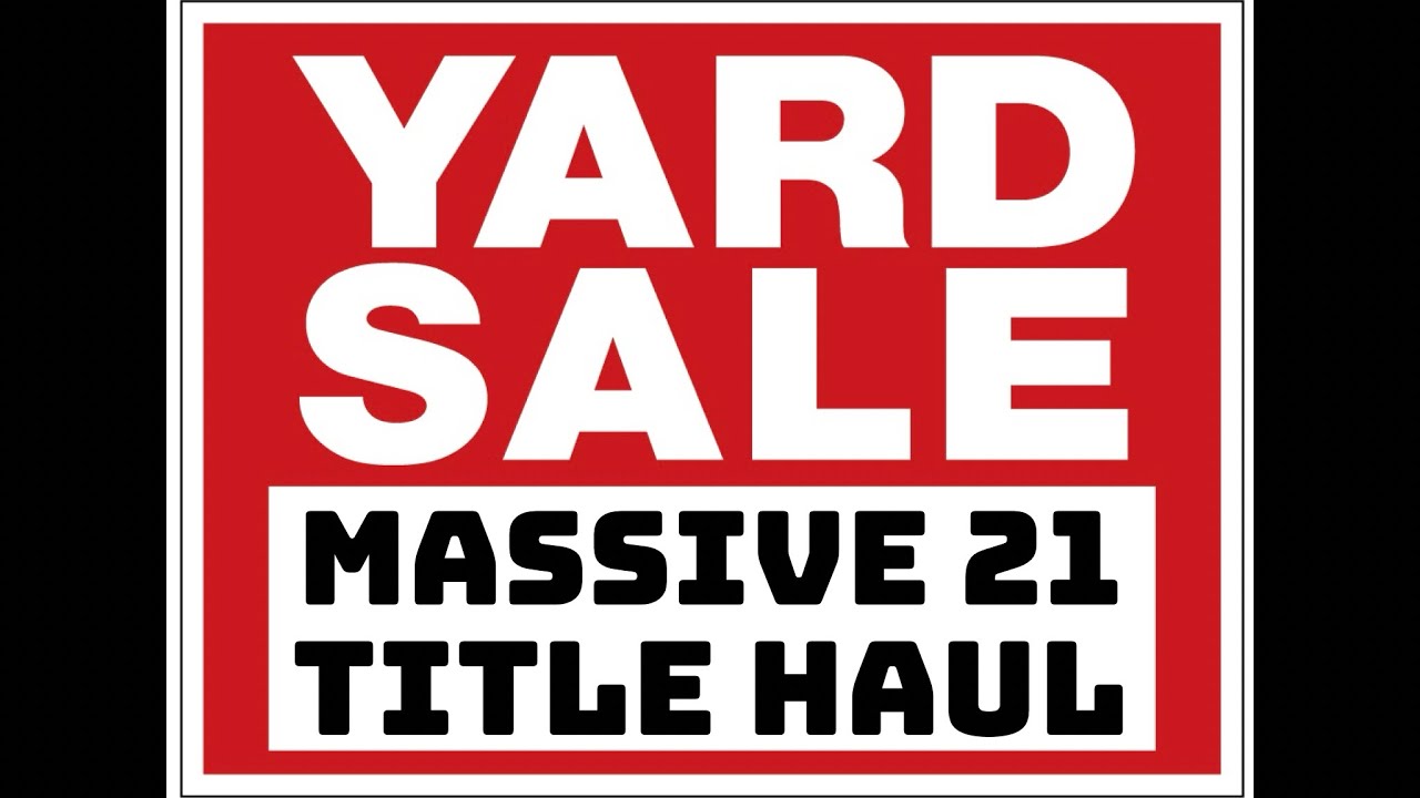 Massive Yard Sale Blu-ray Haul (including OOP titles)