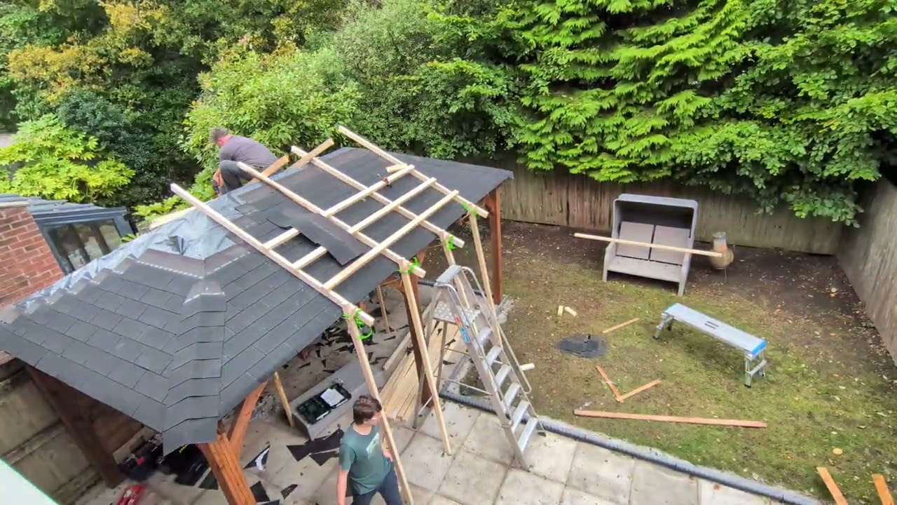 Gazebo build timelapse