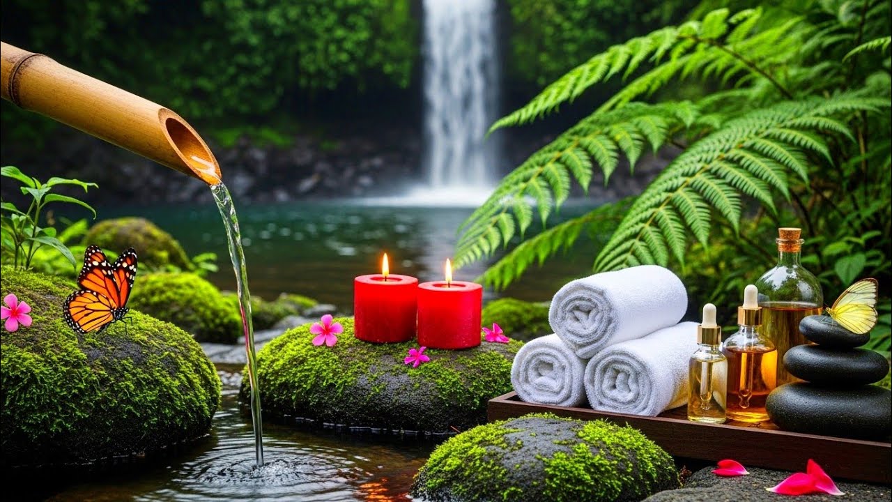 Soothing Piano Music for Stress & Overthinking 🌿 Calm Water Sounds for Deep Relaxation & Meditation!