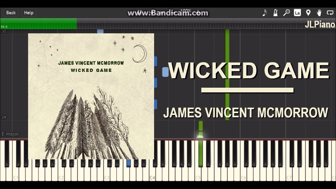 Wicked Game - James Vincent McMorrow (Synthesia Piano Solo) *SHEET MUSIC*