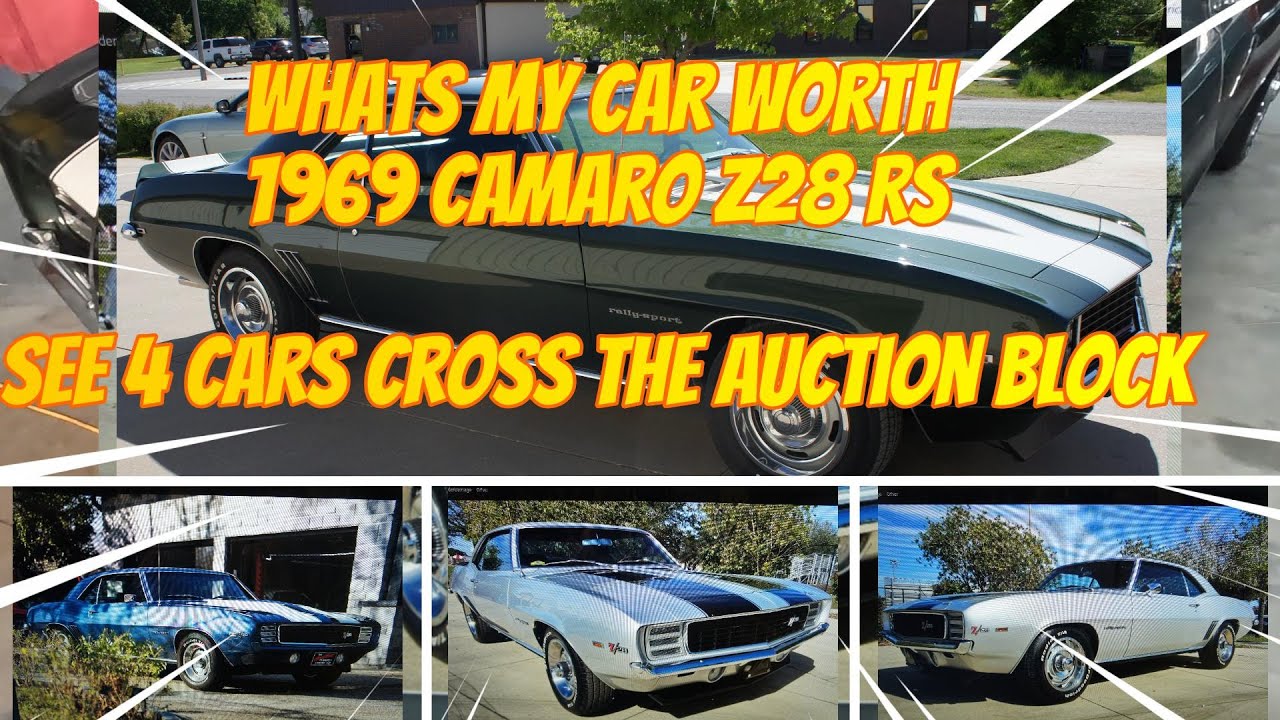 1969 Camaro RS Z28 - What's my car worth