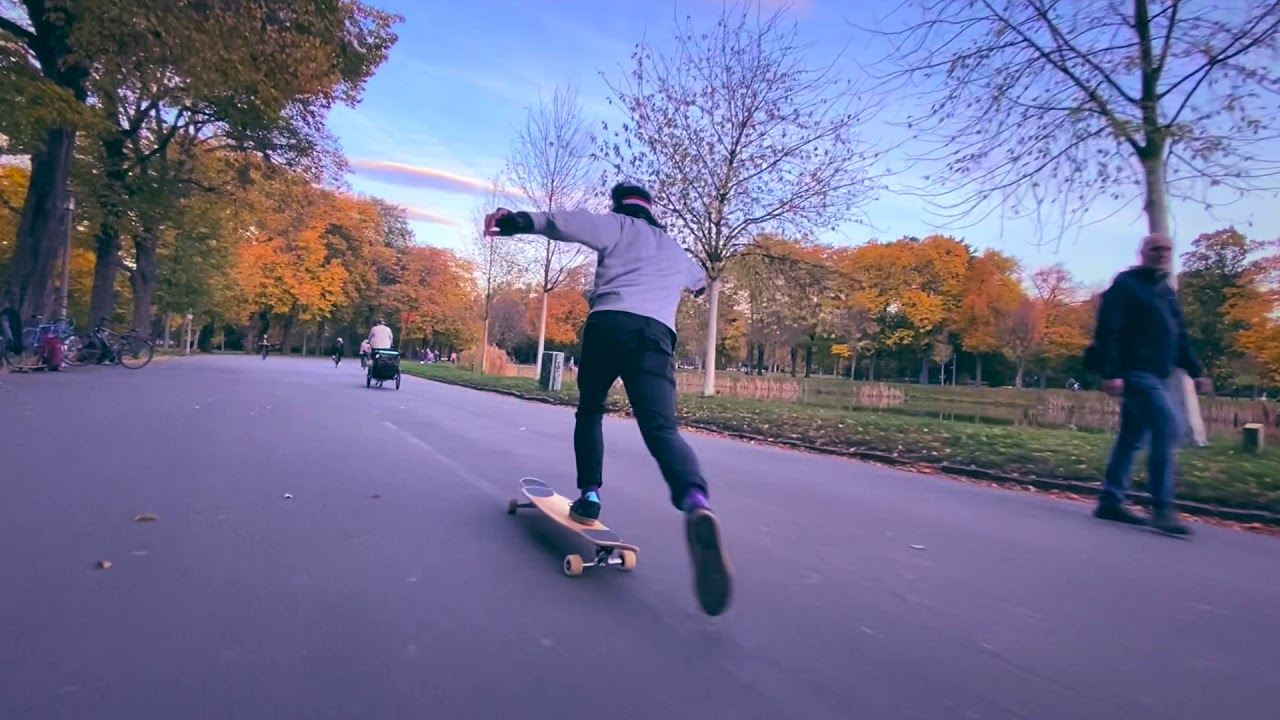 Longboard Dancing in Leipzig's Clara Zetkin Park