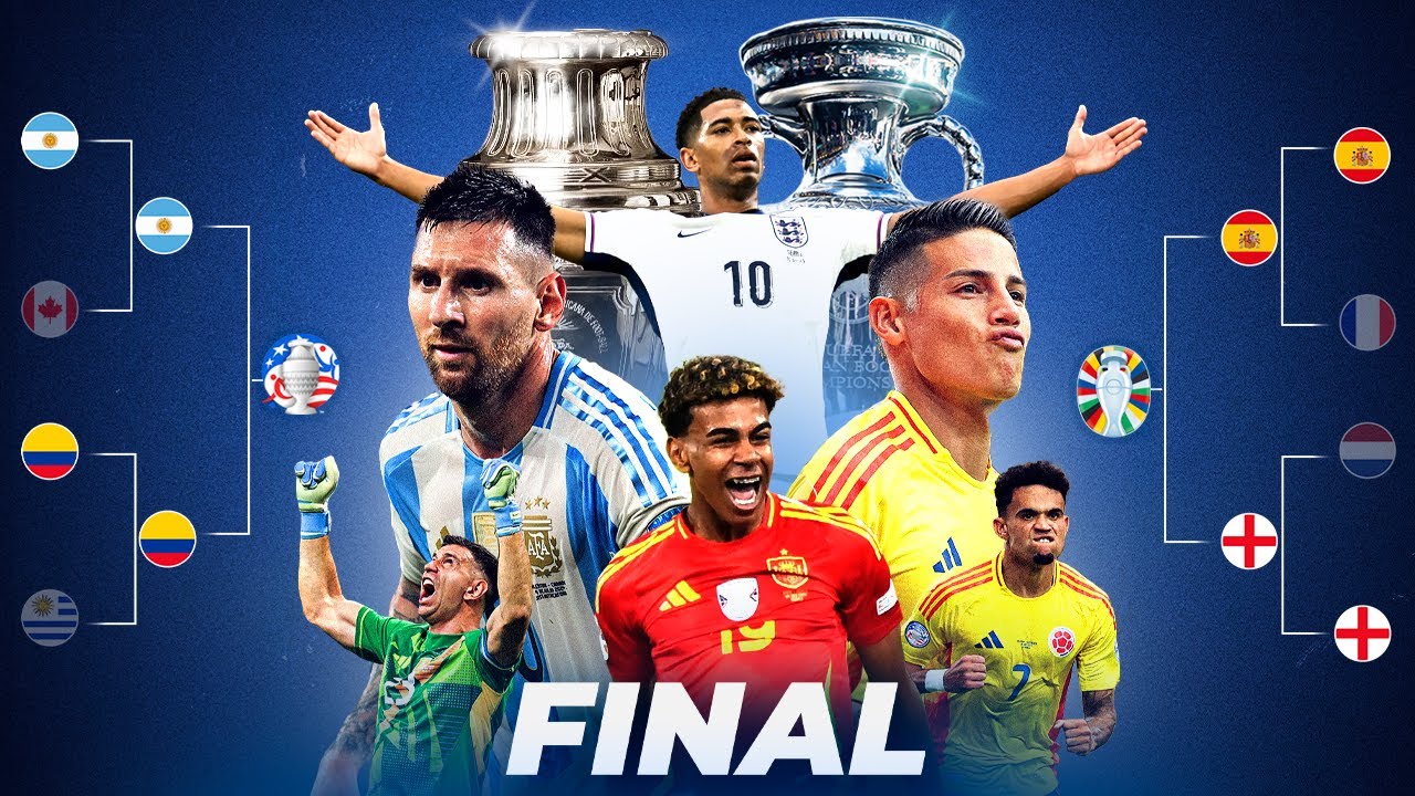 ¿Quién ganará la COPA AMÉRICA y la EUROCOPA 2024 🏆? - Predicción