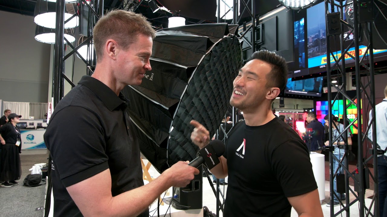 Aputure Light Dome II - Newsshooter at NAB 2018